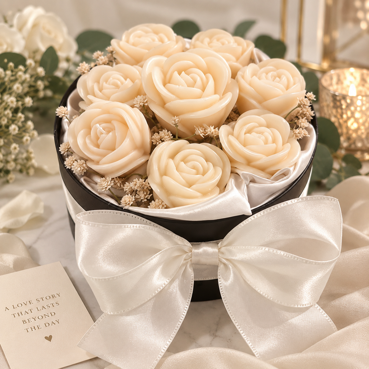 Soulstice Forever Rose Bouquet | Luxury Wax Rose Keepsake