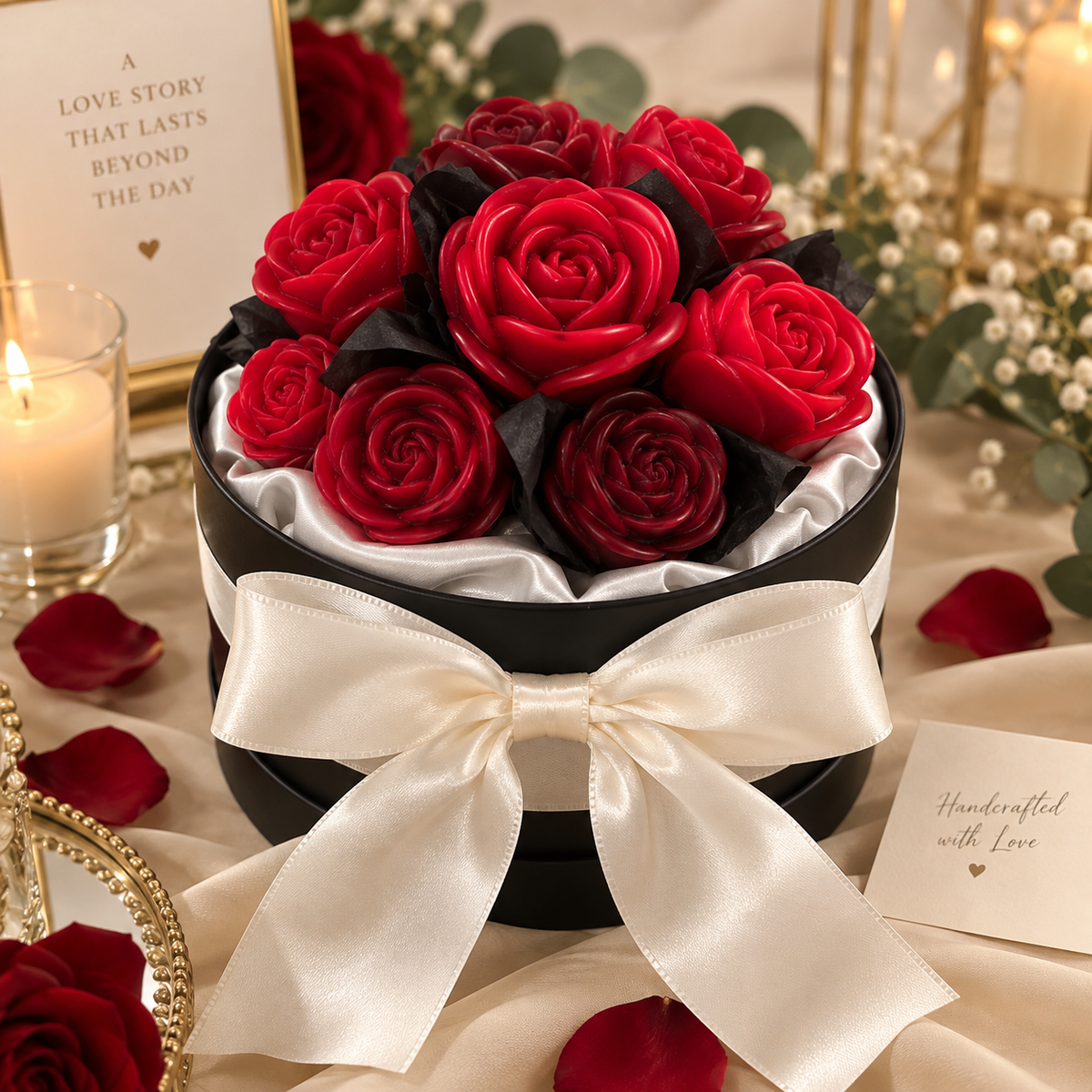 Soulstice Forever Rose Bouquet | Luxury Wax Rose Keepsake