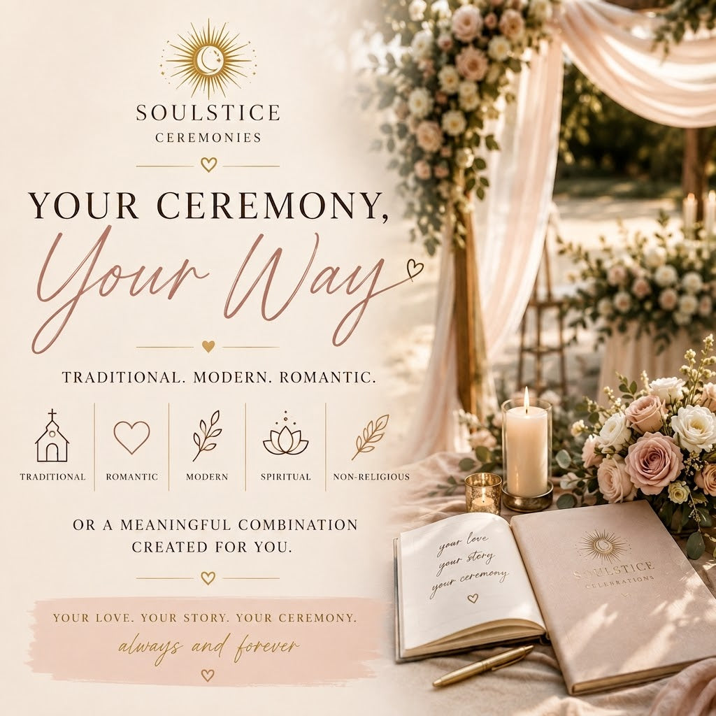 Personalized Wedding Officiant Services | Soulstice Celebrations